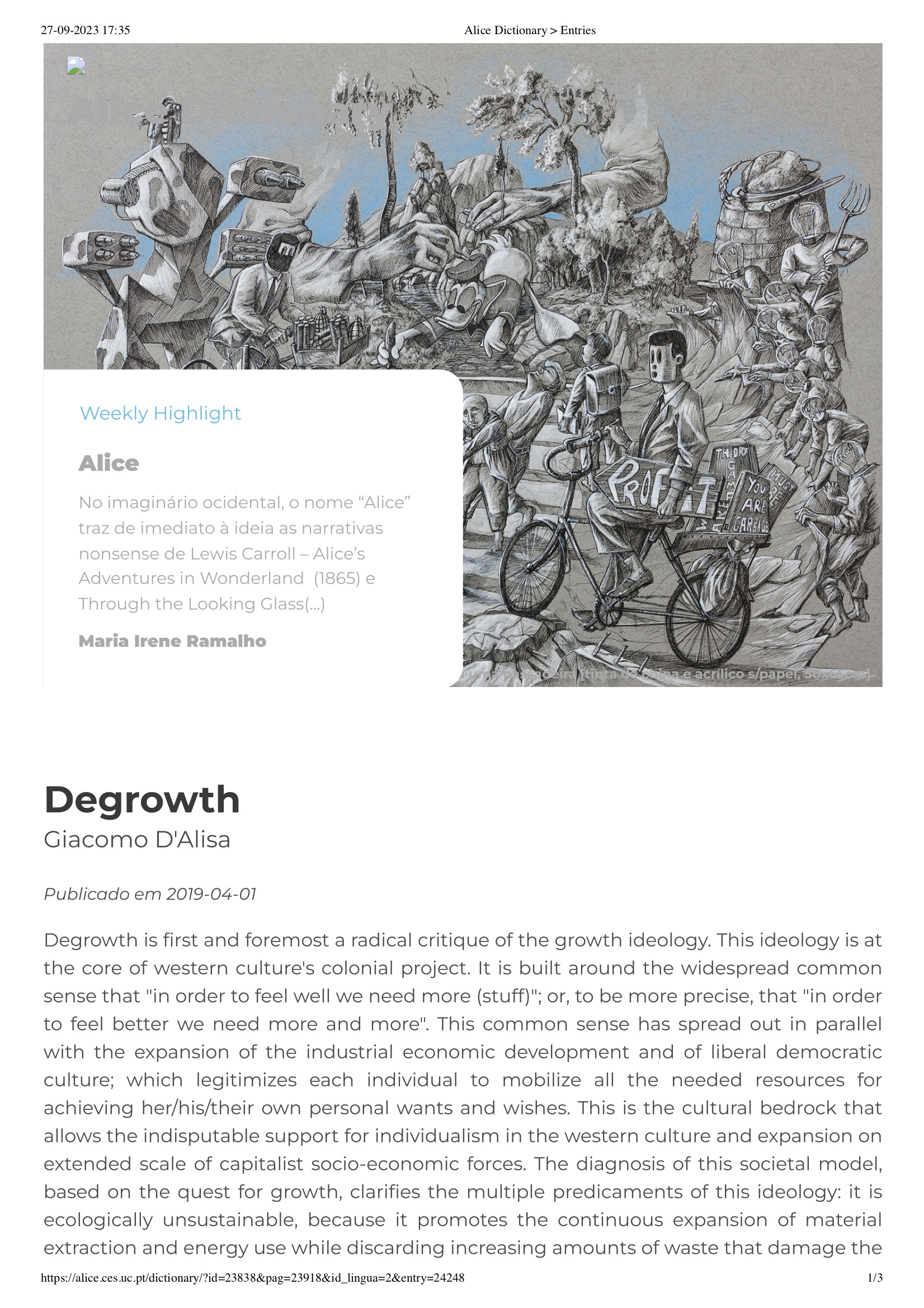 Degrowth