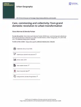 Care, commoning and collectivity: from grand domestic revolution to urban transformation