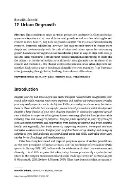 Urban Degrowth