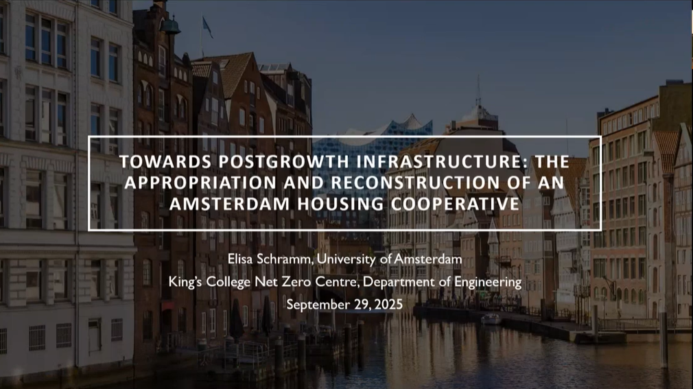 Towards Postgrowth Infrastructure: The Appropriation and Reconstruction of an Amsterdam Housing Cooperative