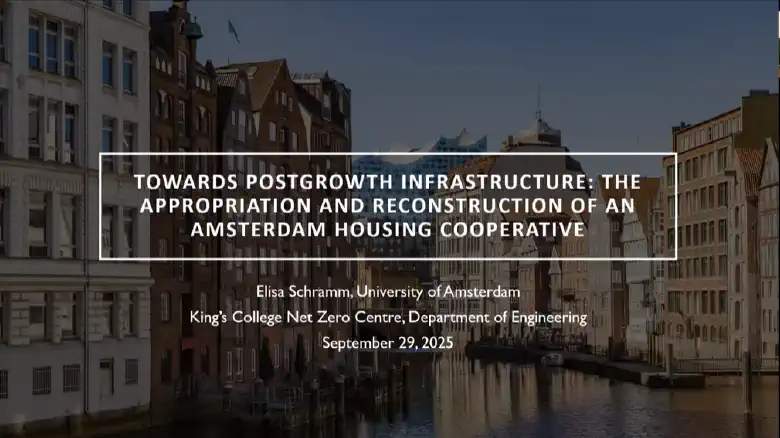 Towards Postgrowth Infrastructure: The Appropriation and Reconstruction of an Amsterdam Housing Cooperative