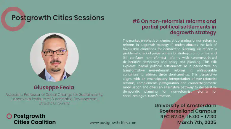 On non-reformist reforms and partial political settlements in degrowth strategy